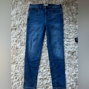 Madewell size 10 dark wash jeans